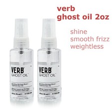 Verb Ghost Oil Smoothing Moringa Blend Weightless Hair Oil 60ml pack of 2 