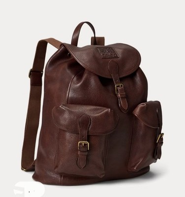 Polo Ralph Lauren Heritage Leather Backpack