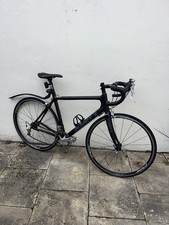 Planet X Carbon Fibre Road Bike 56cm 700C Black Drop Bar Caliper Brakes