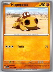 Hippopotas 052/131 Prismatic Evolutions
