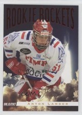 2009-10 Card Cabinet SHL Elitset Rookie Rockets Anton Lander #12 5ui. rookie card picture