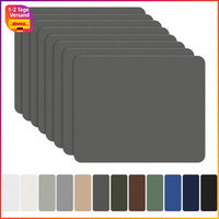 Selbstklebende Nylon Patches 20X15Cm 8 StüCk Dunkelgrau Wasserdicht Reparatur