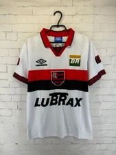 FLAMENGO BRAZIL 1996 1998 VINTAGE RETRO SOCCER FOOTBALL SHIRT JERSEY AWAY SIZE M