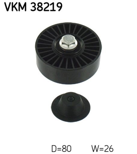 4x ✅Fits SKF VKM 38219 Deflection/Guide Pulley, ⭐UK Seller⭐ - Image 20