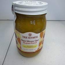 True Sea Moss Gel Superfood Mango Pineapple 16oz NEW Exp 09/2026