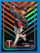 2024 Topps Update Series Holiday Foil #US43 Griffin Jax Minnesota Twins