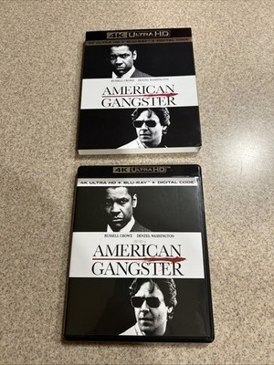 American Gangster (4K & Blu-ray; No Digital) W/OOP Slipcover (Free US Box Ship)