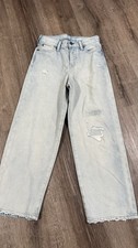 Gap Boys Denim Blue Jeans Size 10 Husky Adjustable Waist Loose Fit