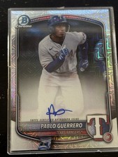 2025 Bowman - Chrome Prospect Mega Box Autographs Pablo Guerrero #BMA-PG 