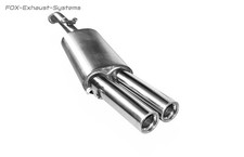  Sportauspuff VW Golf 2 GTI 2x76 rund mit Abs.