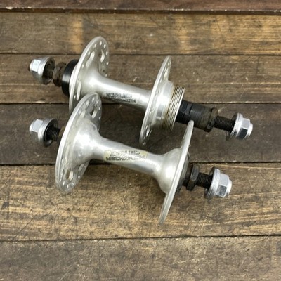 Vintage Shimano Deerhead Hubs HB-MN72 Sealed Pair 36h Japan Bolt