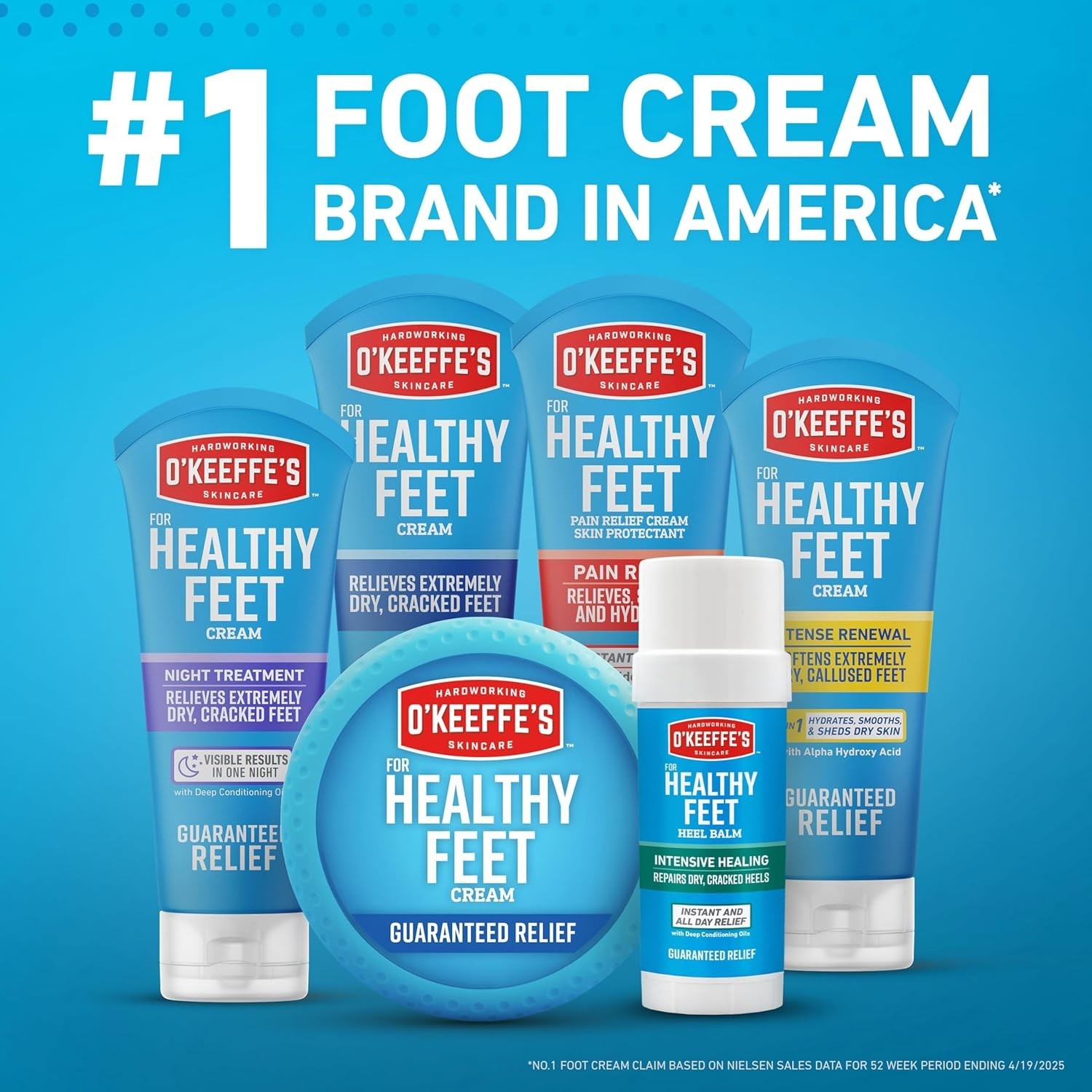 O'Keeffe's for Healthy Feet Foot Cream 7 oz Tube (1 Pack) 
