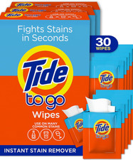to Go Stain Remover Wipes for Clothes, Instant Laundry Travel Stain  Spot Remov