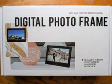 7-inch Digital Photo Frame  Multimedia Player - Complete in Box - New