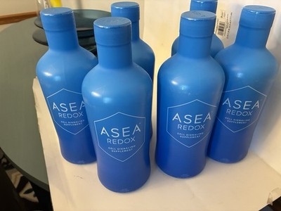 6 Pack ASEA Redox Cell Signaling Supplement 32oz Bottles Brand New Exp 10/27