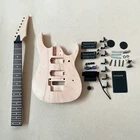 DIY 7 Seven String  Mahogany Body Rosewood Fingerboard Electric Guitar Kit