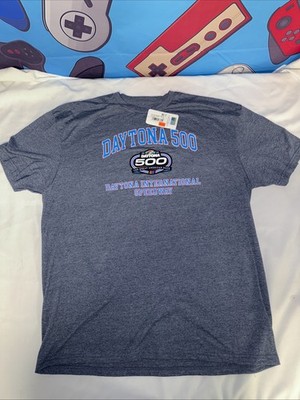 Daytona 500 Heather Navy T-Shirt, The Great American Race 2023, NWT
