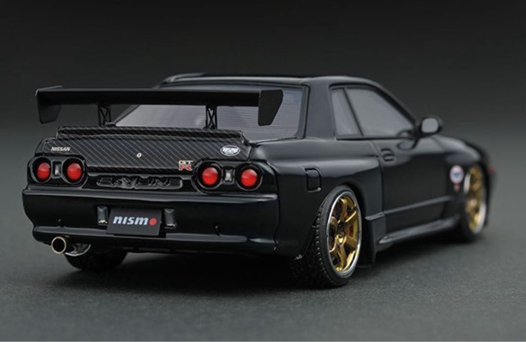 Ignition Model 1/43 Nissan Skyline GT-R R32 Nismo Black Diecast