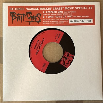 BAIT ONES Leopard Man / I Want Some Of That 7'' NEW supersnazz 5678s guitar wolf