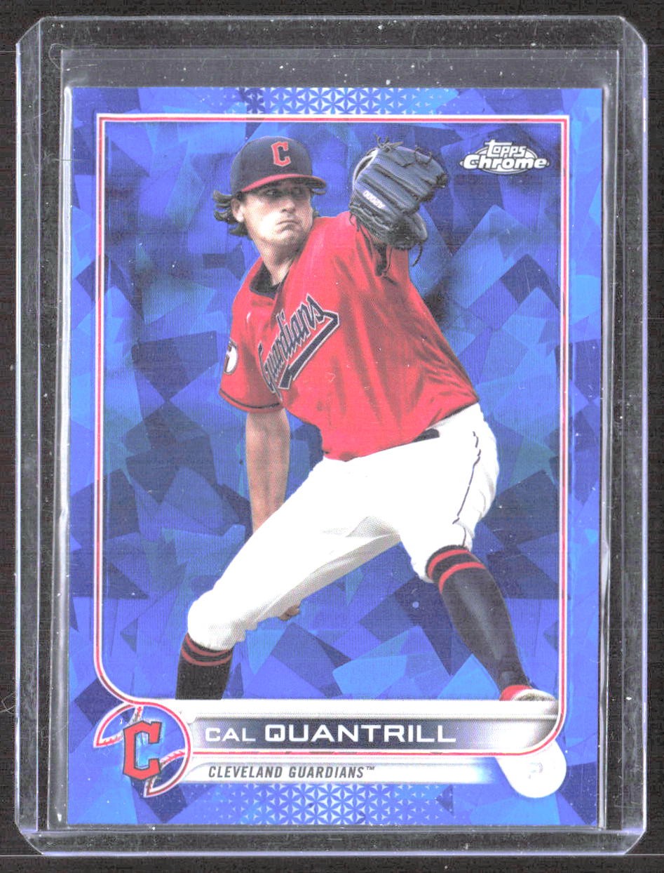 2022 Topps Chrome Sapphire Edition #347 Cal Quantrill