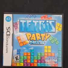 Majesco Tetris Party Deluxe Nintendo DS NTSC-U/C E Multiplayer Manual Included