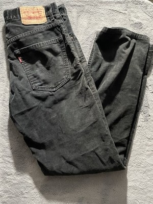 Levi s 559 Herren Jeans W44 L34 Relaxed Straight Top Zustand Farbe Schwarz