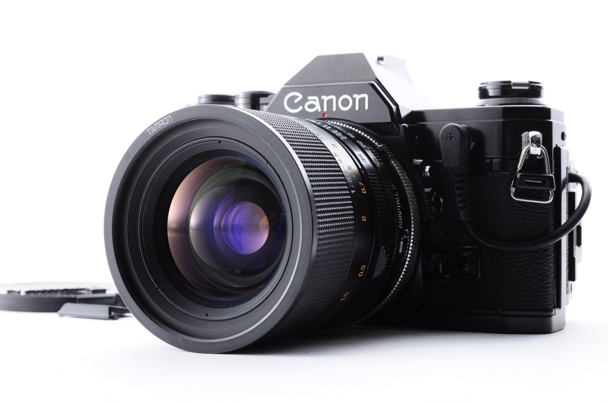 フィルムカメラ Canon AE-1 TAMRON 35-70mm F3.5 CF MACRO Canon AE-1 Black / Tamron CF Macro 35-70mm Excellent+ Y2857 | eBay