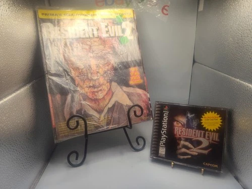 Resident Evil 2 (Sony PlayStation 1, 1998) PS1 CIB! W/ Strategy Guide Read