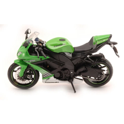 KAWASAKI NINJA ZX-10R 2004 GREEN 1:12 Maisto Moto Nuevo Modelo - Imagen 2 de 3