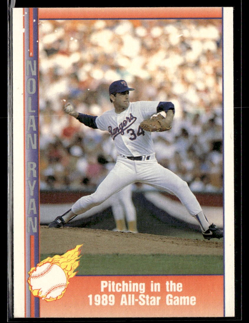 1991 Pacific Nolan Ryan Texas Express I #58 Nolan Ryan Baseball Card 3802E
