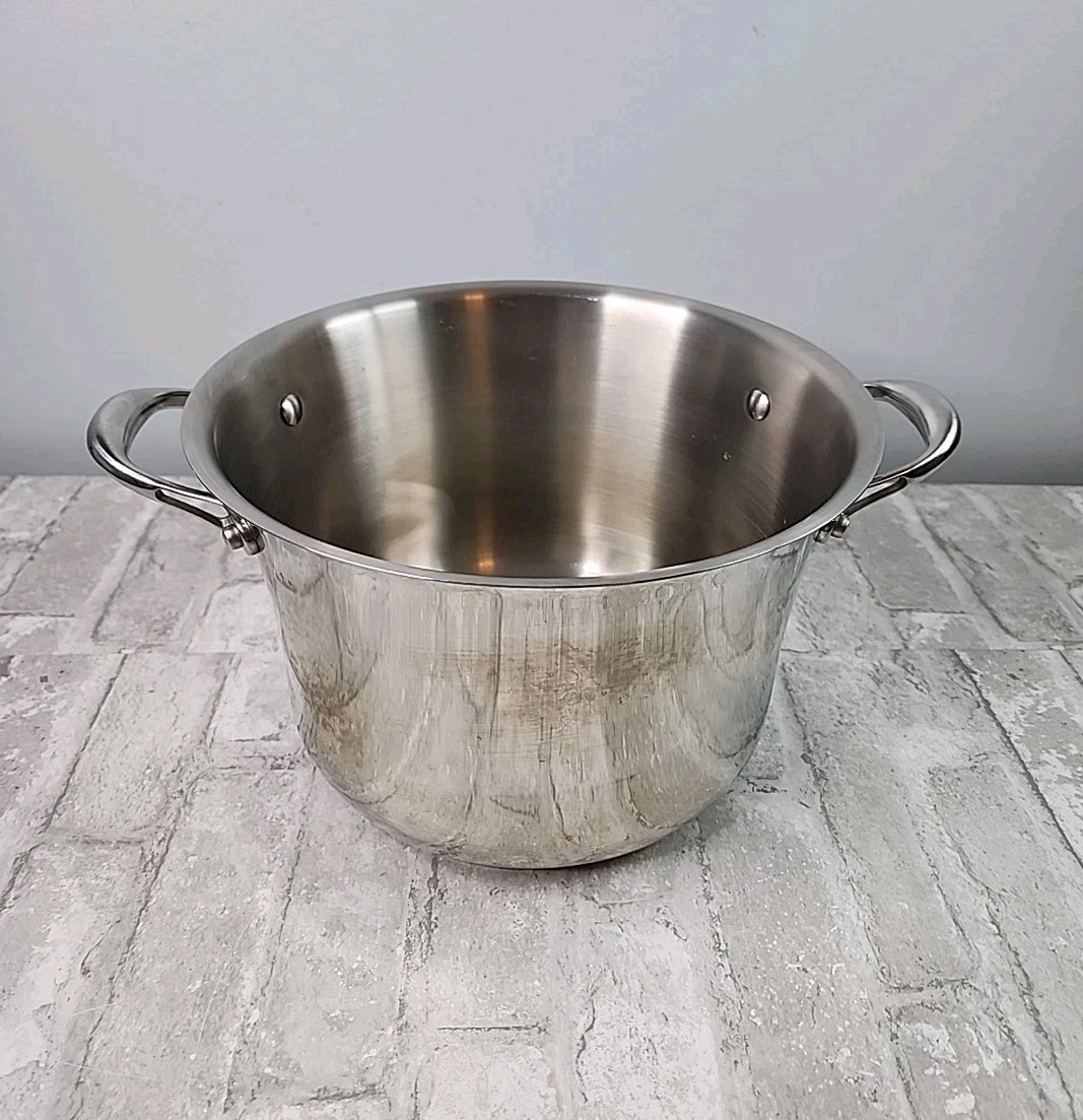 Kirkland Signature Copper Core 8 QT Stockpot 18/10 Stainless Steel No Lid