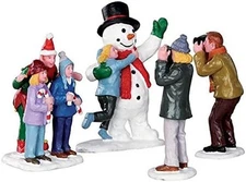 PARADE PHOTOS, Set of 4 Camera Lemax Village Collection 2013 NEW #32119 RETIRED