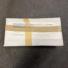 NOS Genuine VW Caddy Mk2 Polo Classic Headlight Protectors Covers 998VAG432 RARE