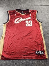 Cleveland Cavaliers Jersey  XL Red NBA Basketball Shaquille O'Neal Adidas