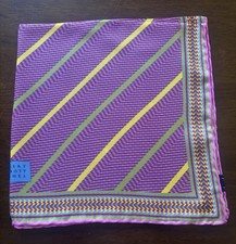 Quadrato tascabile 100% seta italiana Robert Talbott Carmelo