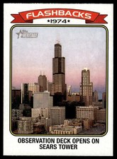 2023 Topps Heritage Sears Tower #NF-1 News Flashbacks Observation Deck Opens