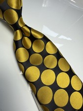 NWT IMANI UOMO MULTI COLOR POLKA DOTS STYLE PRINT SILK TOUCH NECK TIE  HANKY