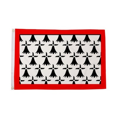 Flagtex Limousin Flagge Limousin Region Flagge mit Ösen