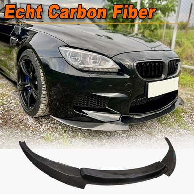 Für BMW 6er F06 F12 F13 M6 Carbon Frontspoiler Frontlippe Ansatz Lippe Schwert