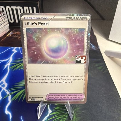Lillie's Pearl Holo Pokemon Prize Pack Series 8 Promo Pokemon Card