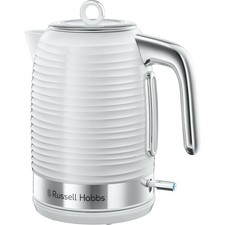 RUSSELL HOBBS Inspire Electric Jug Kettle Fast Boil 1.7L 3000W 24360 - WHITE New