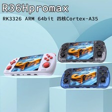 IPS Screen Handheld Video Game Console Linux R36H Pro Max Portable Pocket Video