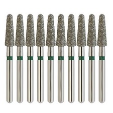 Multi-Use Dental Diamond Burs Round End Taper Friction Grip FG 856/025C Coarse