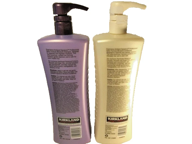 Kirkland Signature Professional Salon Moisture Shampoo & Conditioner 33.8 FL OZ - Image 3 of 4