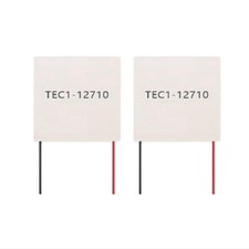 2Pcs Elements Peltier TEC1-12710 Thermoelectric Peltier Module 12710 TEC1962