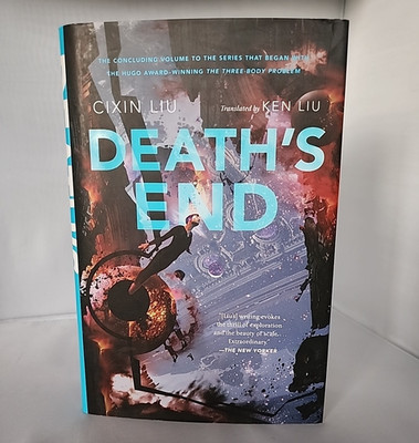 Death's End by Cixin Liu (2016, HC) 1st ED/ Print- Three-Body Problem #3 DJ