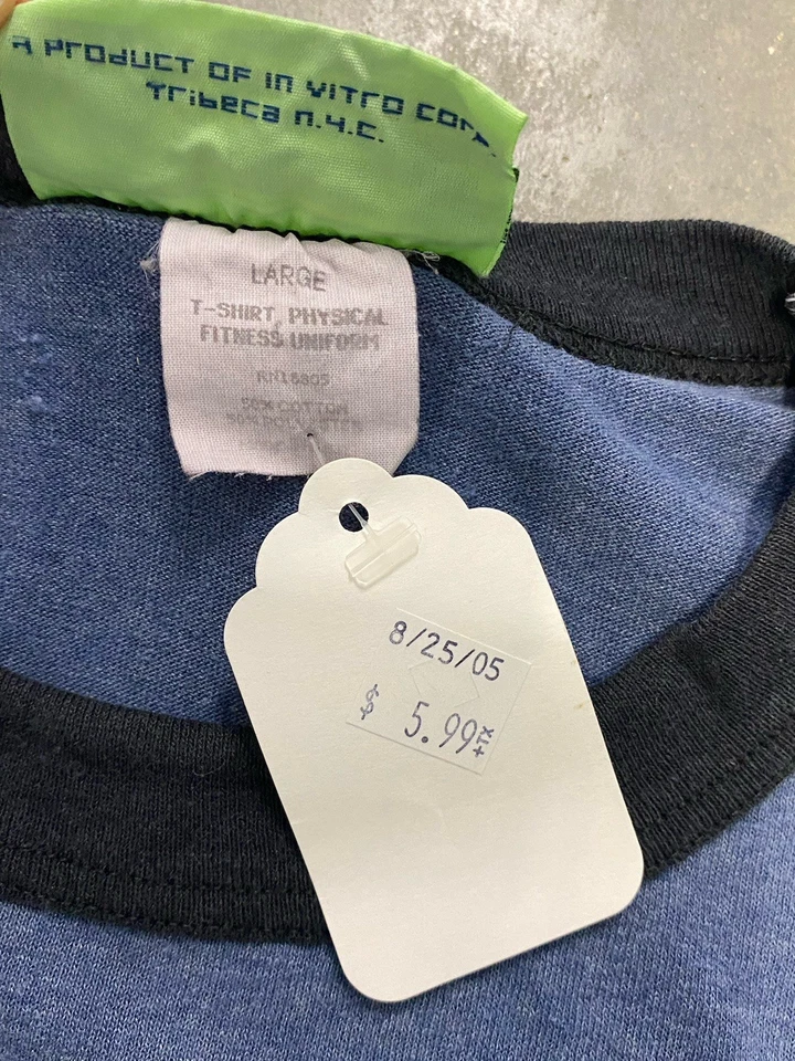 Camiseta vintage para hombre 80’s Transformers Ringer talla grande - etiqueta In Vitro Corp - Foto 4 de 4