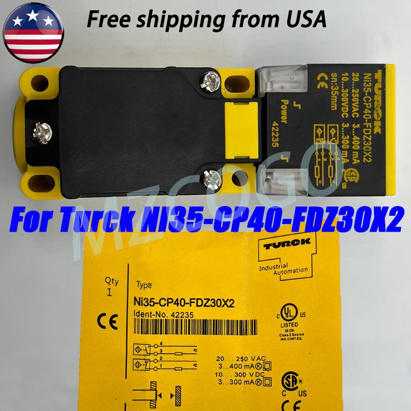 For Turck NI35-CP40-FDZ30X2 Inductive Proximity Gen Purpose Limit Switch Sensor