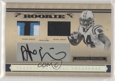 2006 Playoff National Treasures Rookie 75/99 DeAngelo Williams #122 Auto 0c3