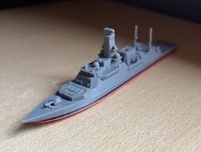 1:1000 Royal Navy Type 26 Frigate 3D Printed Model